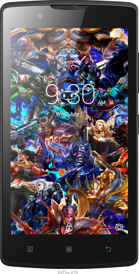 Силіконовий чехол № 5375 для Lenovo A2010 - 5375u-216 изображение 