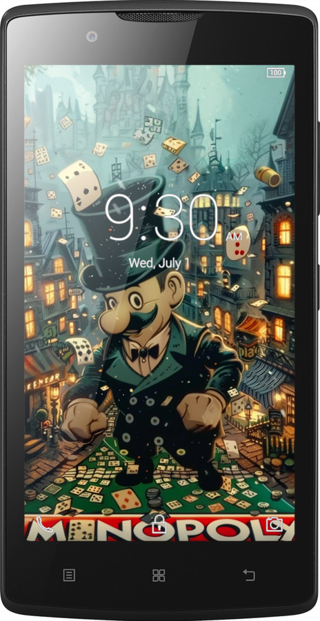 Силіконовий чехол Казковий Monopoly для Lenovo A2010 - 6086u-216 изображение 