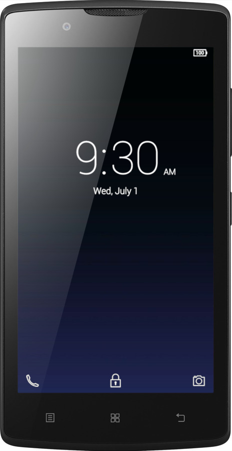 Силіконовий чехол Градієнт у темно-синьому стилі для Lenovo A2010 - 6542u-216 изображение 