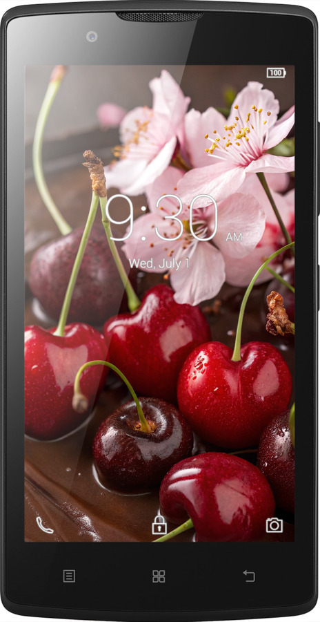 Силіконовий чехол Вишня у шоколаді для Lenovo A2010 - 6698u-216 изображение 