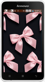 Силиконовый чехол Coquette Ribbons Dark Coquette для Lenovo A529 - 6767u-200 изображение 