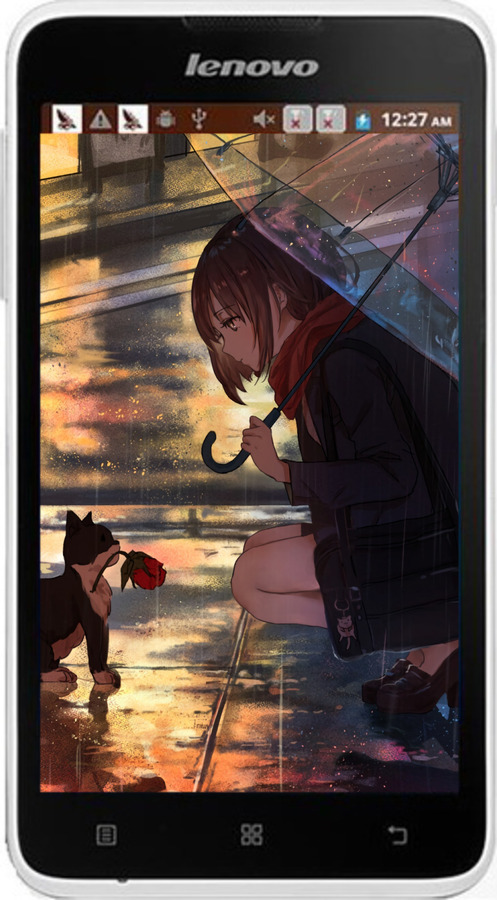 Силіконовий чехол Anime для Lenovo A529 - 6609u-200 изображение 