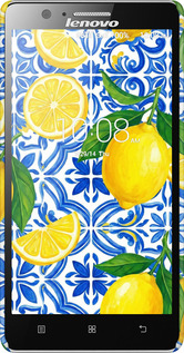 3D пластиковый матовый чехол Grocery Girl Italian Summer для Lenovo A536 - 6766m-149 изображение 