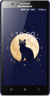 3D пластиковый матовый чехол Cute Cat Celestial/Witchy для Lenovo A536 - 6787m-149 изображение 