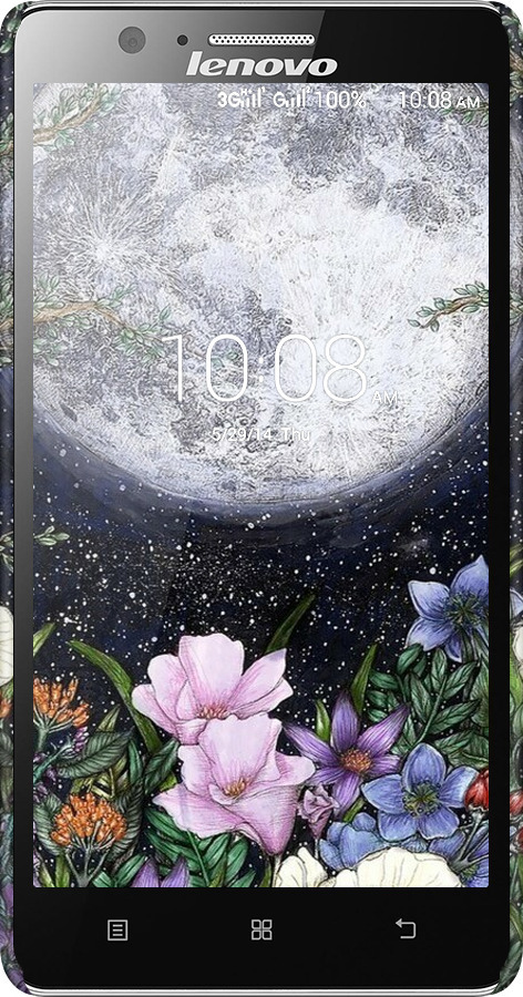 3D пластиковий матовий чехол Північ у саду II для Lenovo A536 - 6424m-149 изображение 