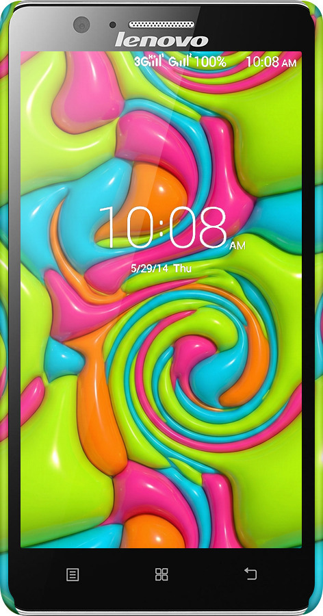 3D пластиковый матовый чехол Y2K Jelly Dream для Lenovo A536 - 6780m-149 изображение 