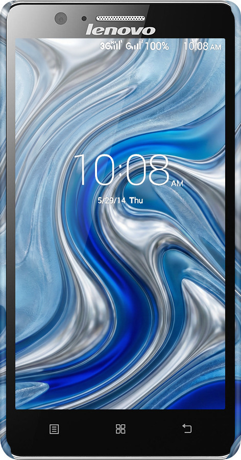 3D пластиковый матовый чехол Liquid Chrome для Lenovo A536 - 6781m-149 изображение 