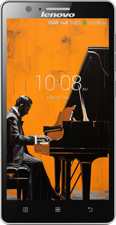 Силіконовий чехол Чохол для телефона Чоловік за Роялем для Lenovo A536 - 5938u-149 изображение 