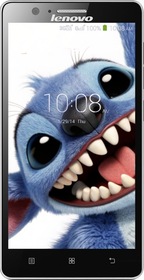 Силіконовий чехол Стіч для Lenovo A536 - 6684u-149 изображение 