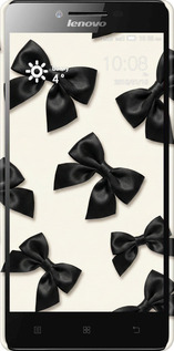 3D пластиковый матовый чехол Dark Coquette для Lenovo A6000 - 6765m-103 изображение 