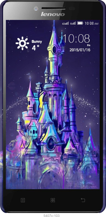 3D пластиковий матовий чехол № 5407 для Lenovo A6000 - 5407m-103 изображение 