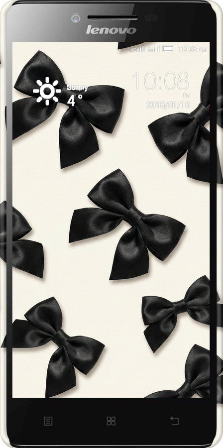 3D пластиковый матовый чехол Dark Coquette для Lenovo A6000 - 6765m-103 изображение 