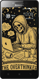 Силиконовый чехол The Overthinker для Lenovo K3 (K30-t) - 6774u-114 изображение 