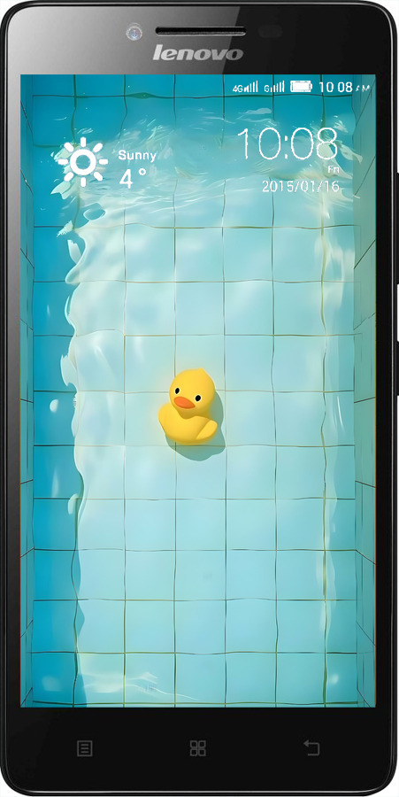 Силіконовий чехол Каченя для Lenovo A6000 - 6323u-103 изображение 
