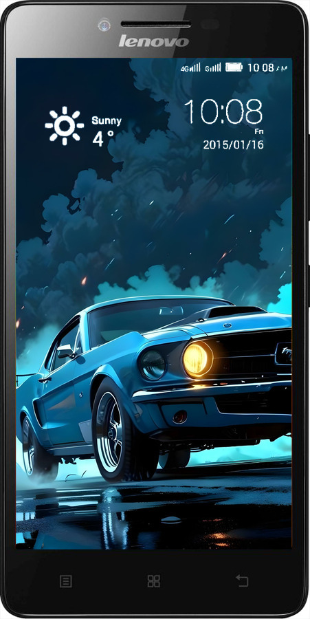 Силиконовый чехол Форд мустанг для Lenovo K3 (K30-t) - 6374u-114 изображение 
