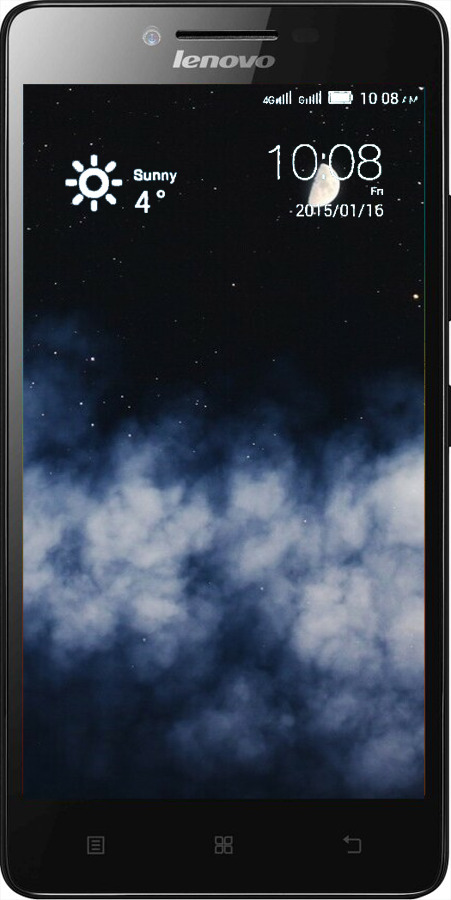 Силиконовый чехол Ночное небо для Lenovo K3 (K30-t) - 6450u-114 изображение 