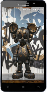 Силіконовий чехол Bronze kaws v2 для Lenovo A616 - 6098u-368 изображение 