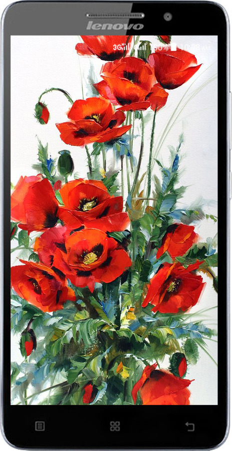 Силиконовый чехол Маки для Lenovo A616 - 523u-368 изображение 