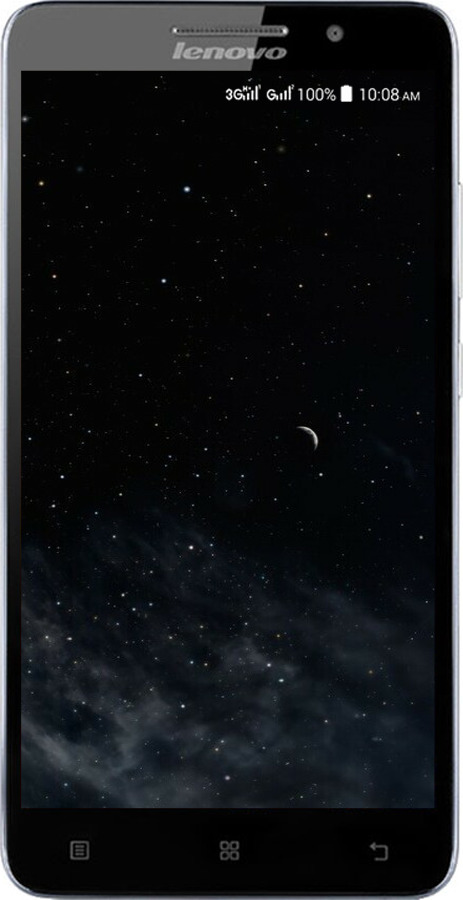 Силіконовий чехол Нічне небо для Lenovo A616 - 6451u-368 изображение 