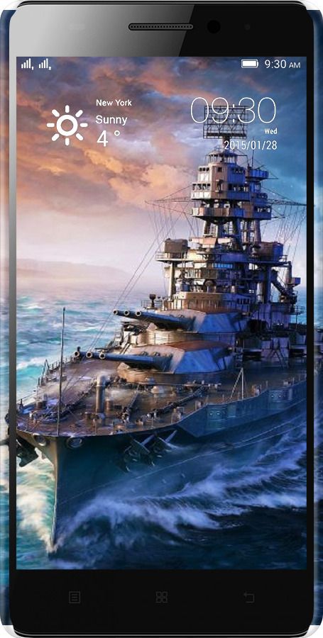 3D пластиковый матовый чехол Военный корабль, world of tanks, wargaming для Lenovo K3 Note K50-T5 - 6461m-141 изображение 