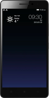2D пластиковый чехол Градиент в тёмно - синем стиле для Lenovo A7000 - 6542t-120 изображение 