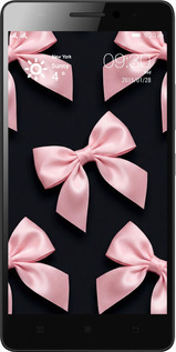 2D пластиковый чехол Coquette Ribbons Dark Coquette для Lenovo K3 Note K50-T5 - 6767t-141 изображение 