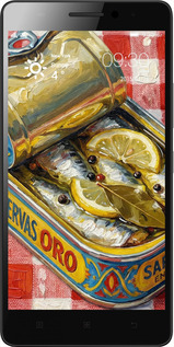 2D пластиковий чехол Vintage Sardine Tin Phone для Lenovo K3 Note K50-T5 - 6772t-141 изображение 