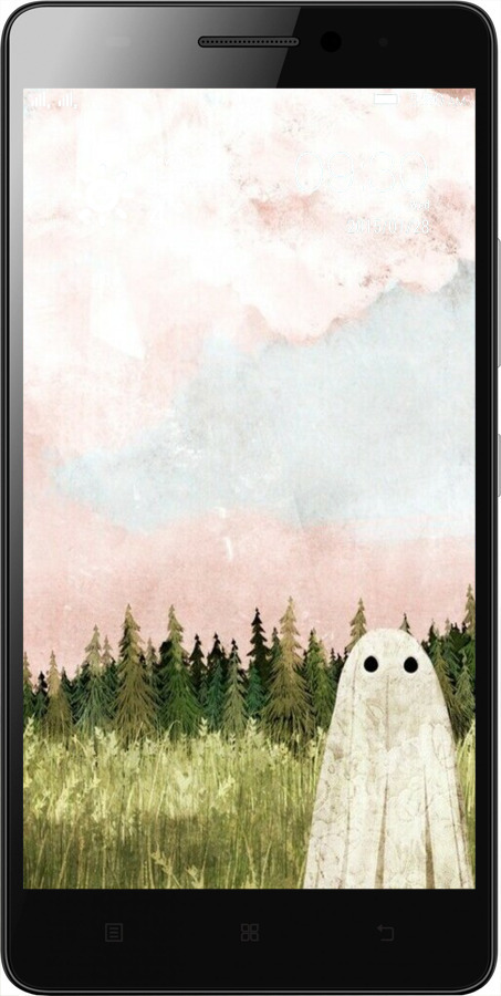 2D пластиковый чехол Привидение для Lenovo K3 Note K50-T5 - 6401t-141 изображение 