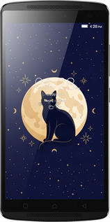 Силиконовый чехол Cute Cat Celestial/Witchy для Lenovo A7010 - 6787u-232 изображение 