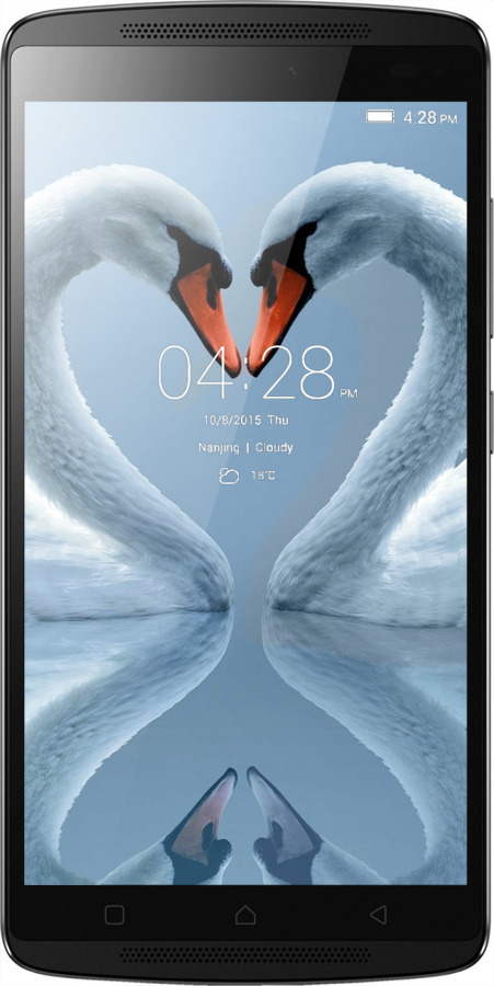 Силиконовый чехол Лебеди для Lenovo A7010 - 6007u-232 изображение 