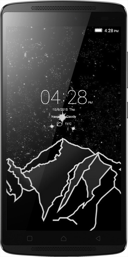 Силиконовый чехол Минималистический горный пейзаж для Lenovo A7010 - 6438u-232 изображение 