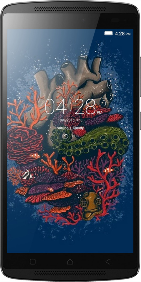 Силиконовый чехол Сердце моря для Lenovo A7010 - 6506u-232 изображение 