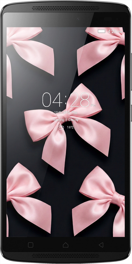 Силиконовый чехол Coquette Ribbons Dark Coquette для Lenovo A7010 - 6767u-232 изображение 