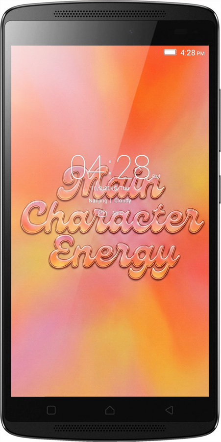 Силиконовый чехол Aura Gradient Main Character Energy Aesthetic Y2K для Lenovo A7010 - 6783u-232 изображение 