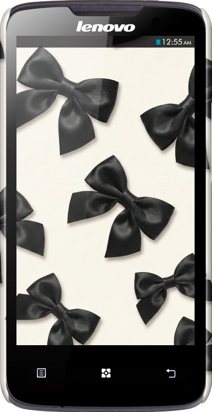 3D пластиковий глянцевий чехол Dark Coquette для Lenovo A820 - 6765c-68 изображение 