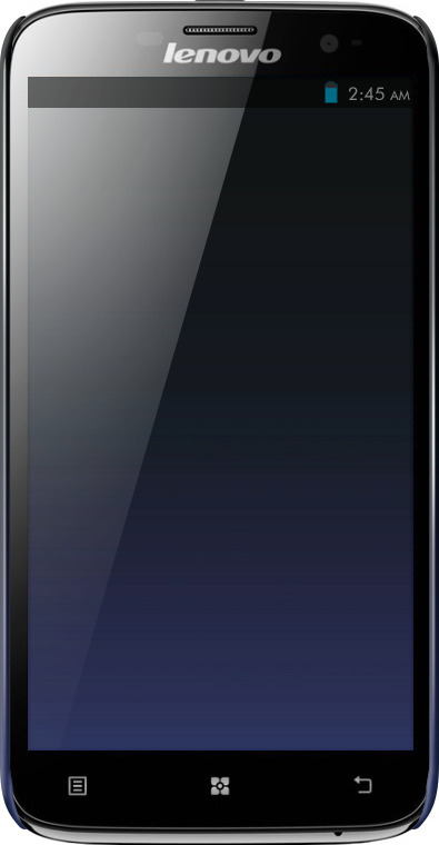 3D пластиковый глянцевый чехол Градиент в тёмно - синем стиле для Lenovo A850 - 6542c-79 изображение 