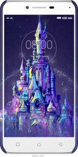 3D пластиковий матовий чехол № 5407 для Lenovo K5 Plus - 5407m-278 изображение 