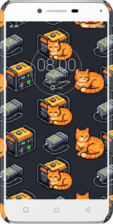 3D пластиковый матовый чехол Autonomous Zone для Lenovo K5 Plus - 6771m-278 изображение 