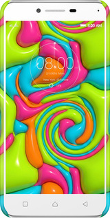 3D пластиковий матовий чехол Y2K Jelly Dream для Lenovo K5 Plus - 6780m-278 изображение 