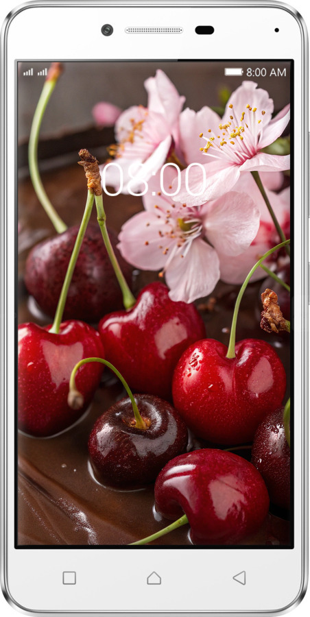 Силіконовий чехол Вишня у шоколаді для Lenovo K5 Plus - 6698u-278 изображение 
