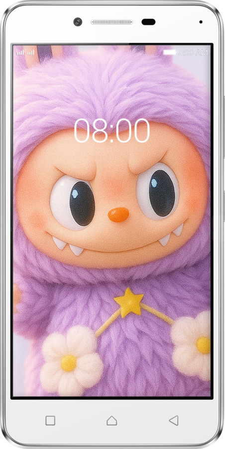 Силиконовый чехол Лабубу для Lenovo K5 Plus - 6708u-278 изображение 