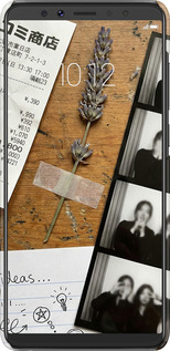 3D пластиковый матовый чехол Aesthetic Scrapbook Collage для Lenovo K5 Pro - 6773m-1608 изображение 