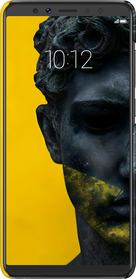 3D пластиковий матовий чехол Статуя арт для Lenovo K5 Pro - 6330m-1608 изображение 