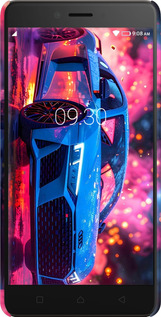3D пластиковый матовый чехол Ауди для Lenovo K6 Note - 6286m-453 изображение 