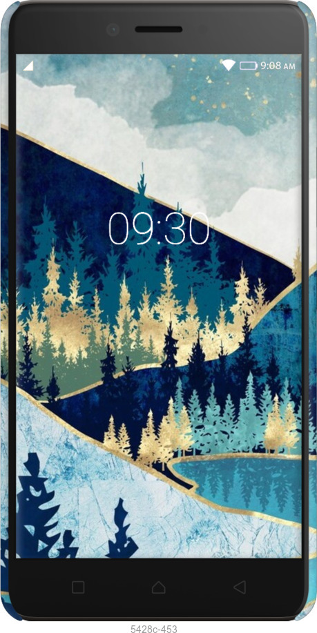 3D пластиковый матовый чехол № 5428 для Lenovo K6 Note - 5428m-453 изображение 