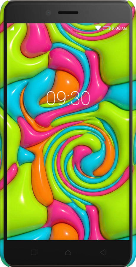 3D пластиковий матовий чехол Y2K Jelly Dream для Lenovo K6 Note - 6780m-453 изображение 