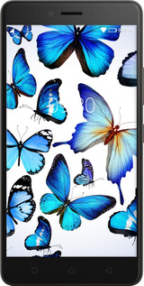 2D пластиковый чехол Бабочки для Lenovo K6 Note - 6023t-453 изображение 