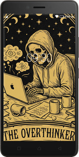 2D пластиковий чехол The Overthinker для Lenovo K6 Note - 6774t-453 изображение 
