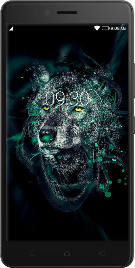 2D пластиковый чехол Wolf для Lenovo K6 Note - 6610t-453 изображение 