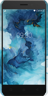 3D пластиковый матовый чехол Акварель для Lenovo K6 - 6320m-452 изображение 